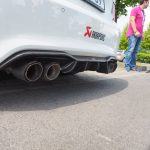 Akrapovic Carbon Diffusor HOCHGLANZ Heckdiffusor Glossy passend für BMW M2 F87 (mit ABE)
