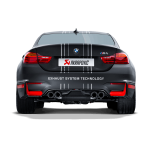 Akrapovic Carbon Diffusor passend für BMW M4 F82 F83 M3 F80 mit ABE Diffuser