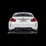 Original AKRAPOVIC Carbon Diffusor (matt) Heckdiffusor passend für BMW M2 F87 mit ABE Diffuser