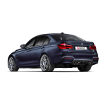 Akrapovic Carbon Diffuser (Hochglanz) passend für BMW M4 F82 F83 & M3 F80 NEUES DESIGN