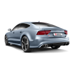 AKRAPOVIC EVOLUTION passend für Audi RS7 C7 Sportback komplette Titan-Abgasanlage NEU