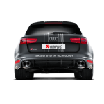 AKRAPOVIC EVOLUTION passend für Audi RS6 C7 komplette Titan-Abgasanlage NEU