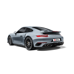 Akrapovic Rear Carbondiffuser - High Gloss passend für Porsche 911 Turbo / Turbo S (991.2) Bj. 2016-2017 HOCHGLANZ