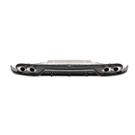 Akrapovic Rear Carbondiffuser - High Gloss passend für Porsche 911 Turbo / Turbo S (991.2) Bj. 2016-2017 HOCHGLANZ