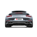 Akrapovic Rear Carbondiffuser - High Gloss passend für Porsche 911 Turbo / Turbo S (991.2) Bj. 2016-2017 HOCHGLANZ
