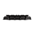Rear Carbon fiber diffuser - High Gloss / Hochglanz Carbon Diffuser Akrapovic mit ABE passend für BMW M5 F90