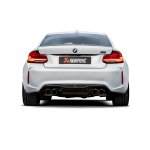 Akrapovic Slip-On (TITAN) passend für BMW M2 Competition F87 (mit OPF) inkl. Carbon Endrohre