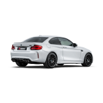 Akrapovic Slip-On (TITAN) passend für BMW M2 Competition F87 (mit OPF) inkl. Carbon Endrohre
