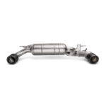 Akrapovic Slip-On Line (TITAN) passend für BMW F20 F21 M140i (mit OPF) inkl. Carbon Endrohre
