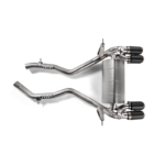 Akrapovic Slip-On Line (TITAN) Abgasanlage passend für BMW M4 F82 F83 (mit OPF) inkl. Carbon Endrohre