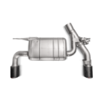Akrapovic Slip-On Line (TITAN) passend für BMW F30 F31 340i & F32 F33 F36 440i & (mit OPF) inkl. Carbon Endrohre