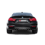 Akrapovic Slip-On Line (TITAN) Abgasanlage passend für BMW M4 F82 F83 (mit OPF) inkl. Carbon Endrohre