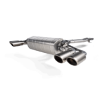 Akrapovic Evolution Line (Titan) passend für Porsche Cayenne 536 OPF  inkl. Endrohre Carbon / Titan