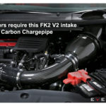Eventuri Carbon Chargepipe/inlet passend für Honda Civic FK2 Type-R
