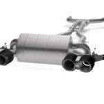 Akrapovic SLIPON TITAN Abgasanlage passend für BMW M3 G80 G81  / M4 G82 G83 COMPETITION mit OPF ( inkl. Carbon Endrohre Ihrer Wahl )