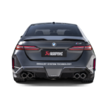 AKRAPOVIC SLIPON Titan Abgasanlage passend für BMW M5 G90 + G99 Touring mit OPF ab 2025 + Carbon Endrohre